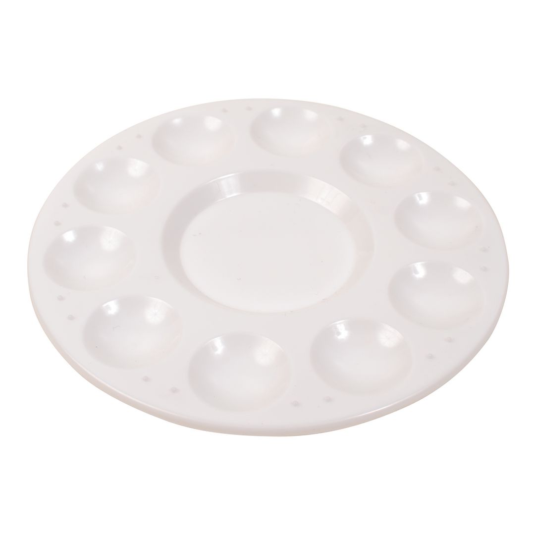 PLAYBOX Palett rund 10/fp | Skola och förskola - Målarfärg och tillbehör - Paletter | Kontorsexperten