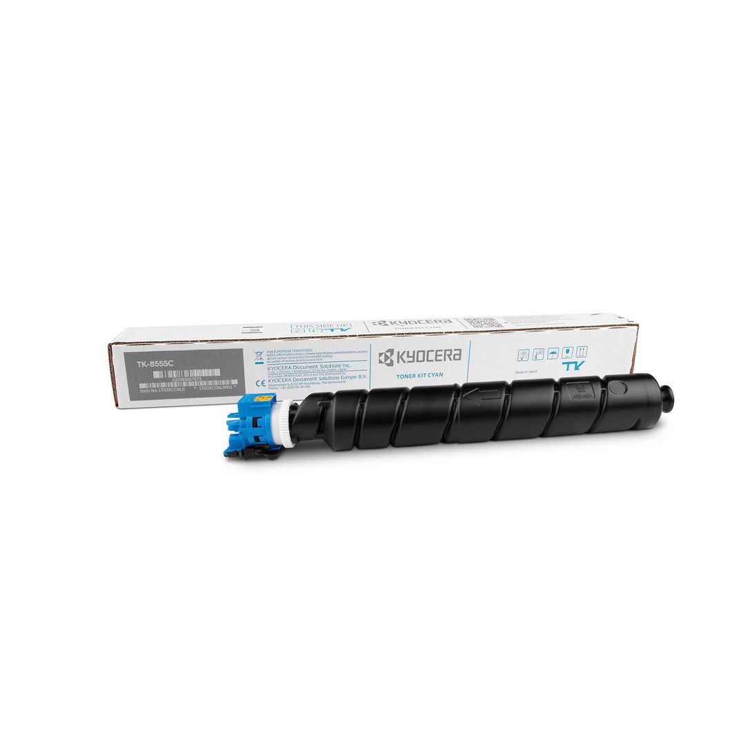 KYOCERA Toner TK-8555C 24K cyan | Toner och bläck - Tonerkassetter - Toner Kyocera | Kontorsexperten