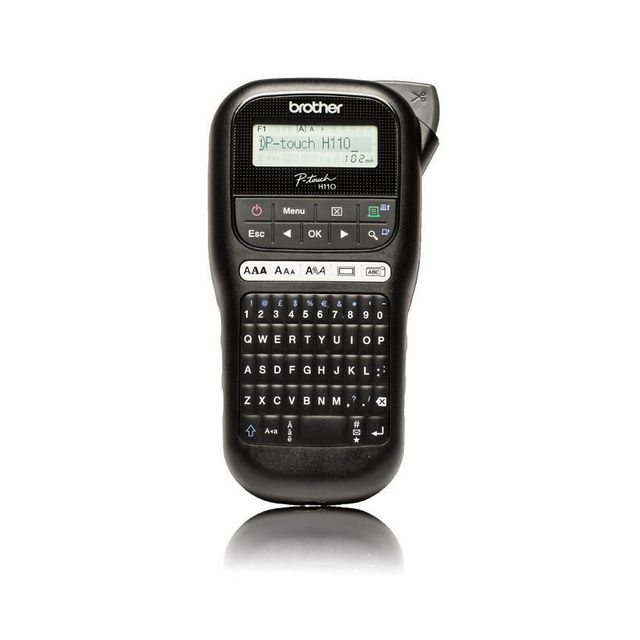 BROTHER Märkmaskin PT-H110 | Kontorsmaskiner - Märkmaskiner och tape - Märkmaskiner - Brother | Kontorsexperten