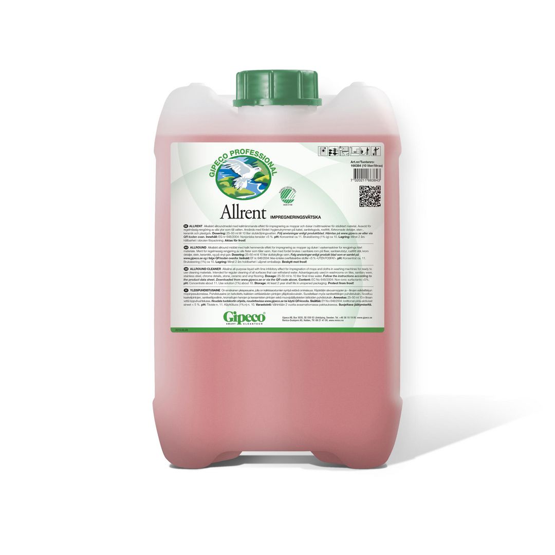 GIPECO Impregnering Allrent 10L | Städ och hygien - Golvunderhåll - Impregneringsmedel | Kontorsexperten