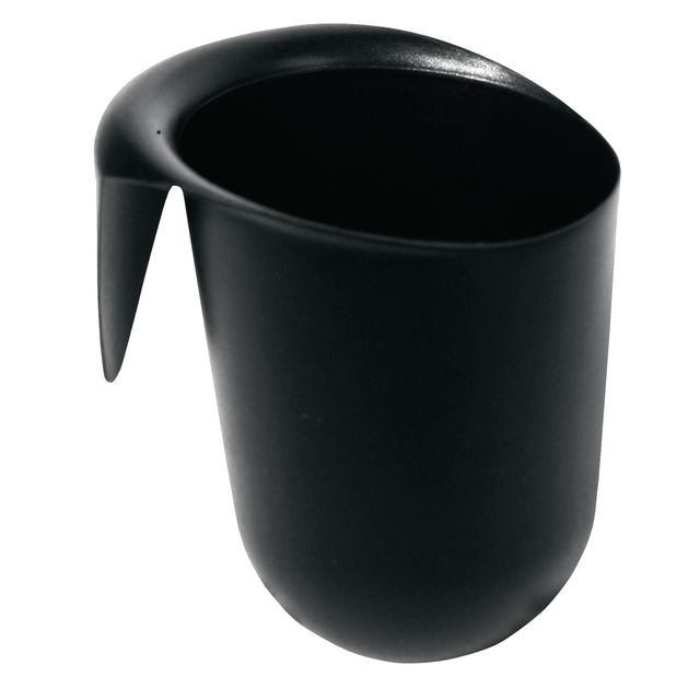 DURABLE Papperskorg MINI, 2 liter, svart, 135 x 140 x 60 mm | Kontorsmaterial - Till skrivbordet - Papperskorgar | Kontorsexperten