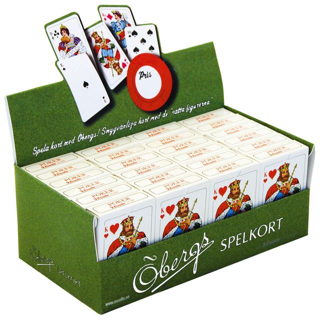 Kortlek Öbergs 2 24/fp | Skola och förskola - Lekmaterial - Kvartett och kortspel | Kontorsexperten