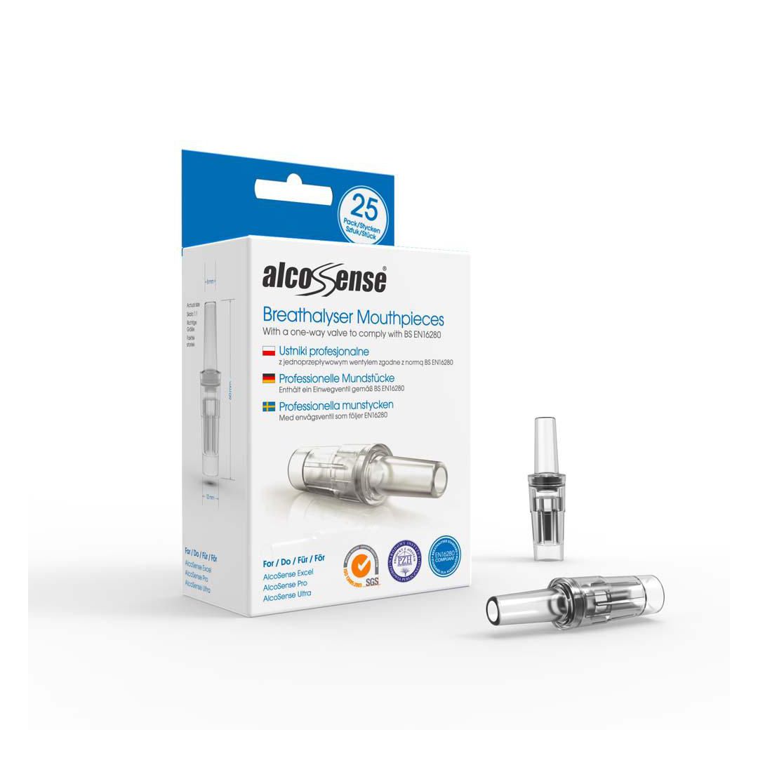 ALCOSENSE Munstycke professional 25/fp | Skyddsutrustning - Personligt skydd - Alkoholmätare | Kontorsexperten