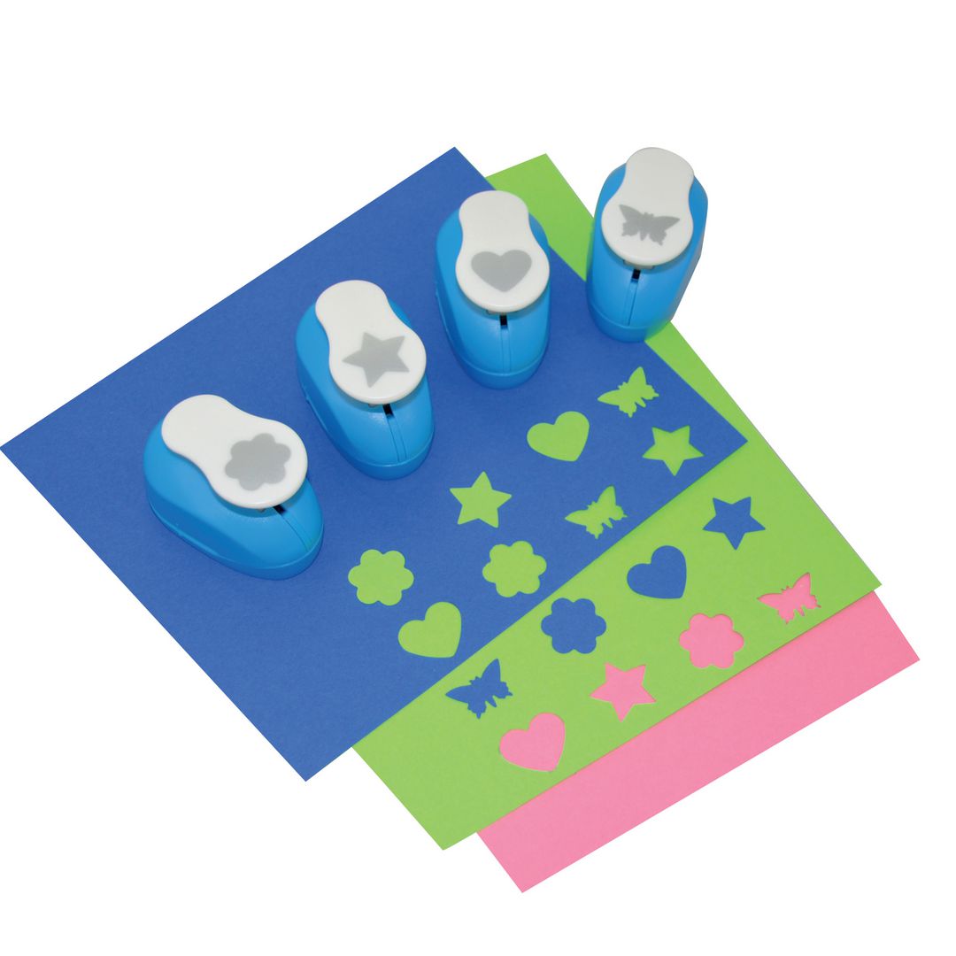 PLAYBOX Stansar olika motiv 2,5cm 4/fp 4/fp | Skola och förskola - Bild och form - Figurstansar och mönsterverktyg | Kontorsexperten