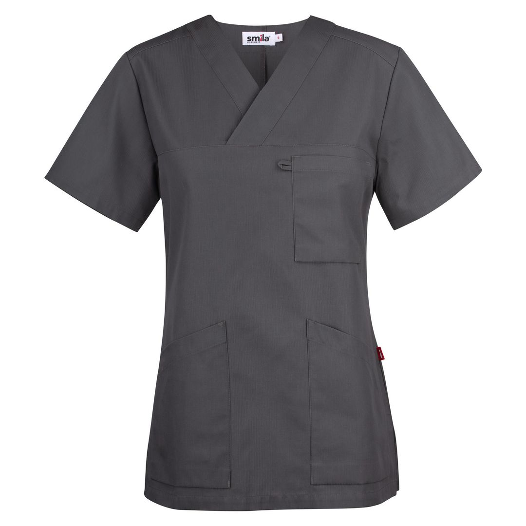 SOUTH WEST Tunika Alva graphite XL | Arbetskläder - Arbetströjor - Bussaronger och klänningar | Kontorsexperten