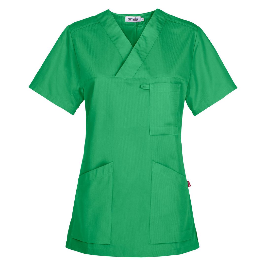 SOUTH WEST Tunika Alva emerald S | Arbetskläder - Arbetströjor - Bussaronger och klänningar | Kontorsexperten