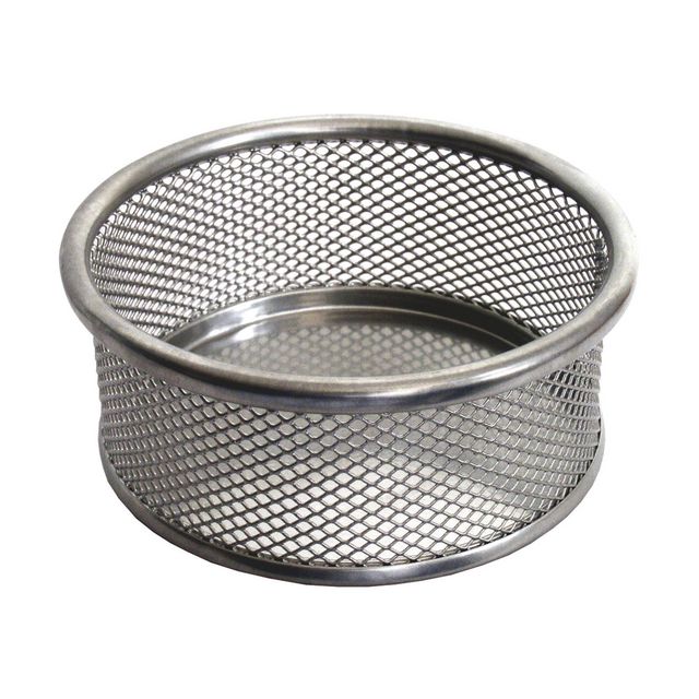 Gemhållare, trådmetall, öppen upptill, 50 x 118 mm, silver | Kontorsmaterial - Till skrivbordet - Gemkoppar | Kontorsexperten