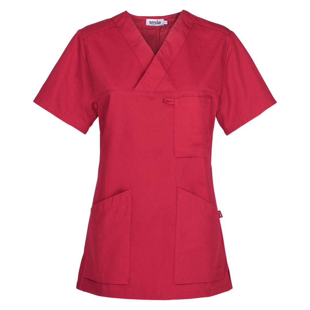 SOUTH WEST Tunika Alva mörkröd S | Arbetskläder - Arbetströjor - Bussaronger och klänningar | Kontorsexperten