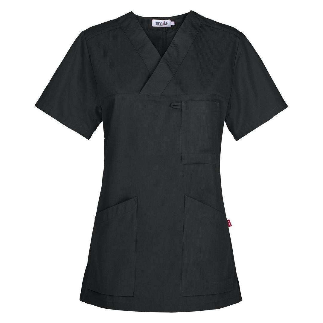 SOUTH WEST Tunika Alva svart S | Arbetskläder - Arbetströjor - Bussaronger och klänningar | Kontorsexperten