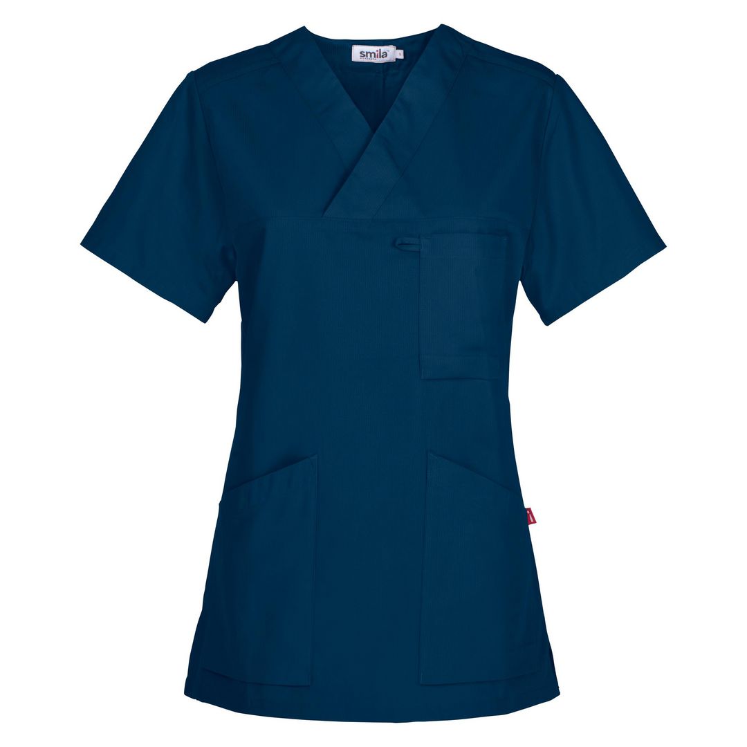 SOUTH WEST Tunika Alva blå XXS | Arbetskläder - Arbetströjor - Bussaronger och klänningar | Kontorsexperten