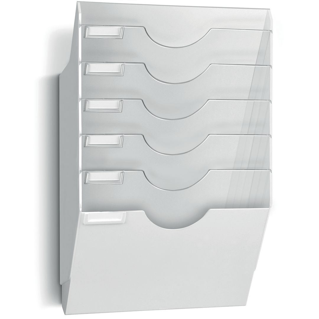 CEP Broschyrställ ReCeption 153, vit | Kontorsmöbler och inredning - Tavlor ställ och ramar - Broschyr- och tidningssställ | Kontorsexperten