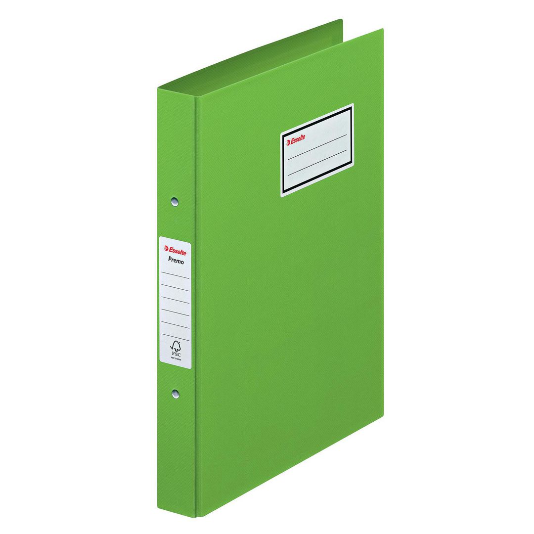 ESSELTE Ringpärm Premo PP A4 grön | Kontorsmaterial - Pärmar och register - Ringpärmar | Kontorsexperten