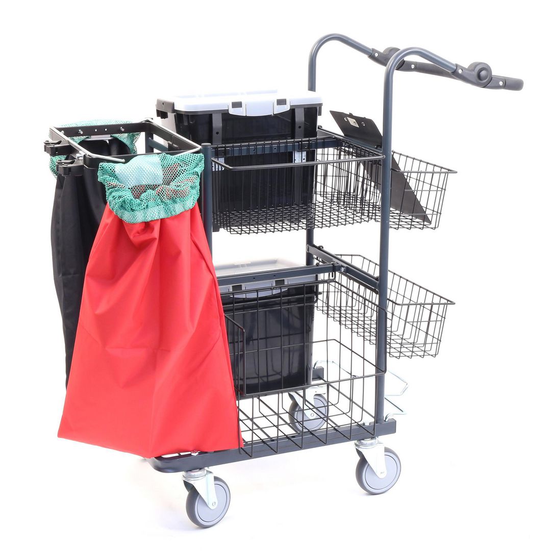 Hygienteknik Städvagn liten | Städ och hygien - Städvagnar - Tillbehör städvagnar | Kontorsexperten