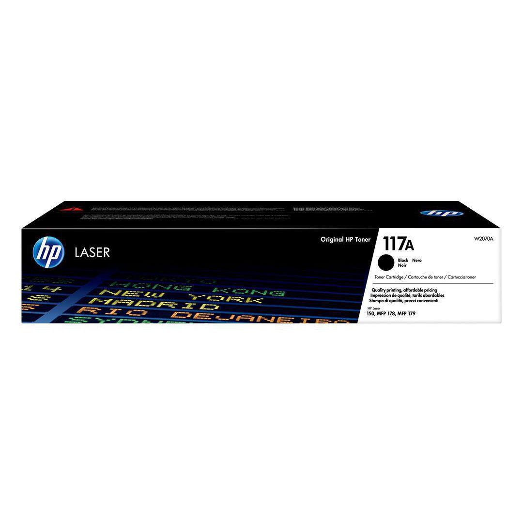 HP Toner W2070A 117A 1K Svart | Toner och bläck - Tonerkassetter - Toner HP | Kontorsexperten
