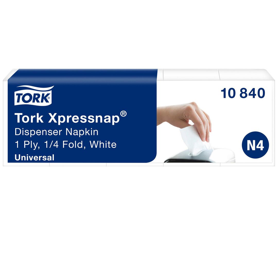 TORK Servett xPN N4 Universal 1-lags vit 1125/fp | Kök och servering - Servetter och dukar - Dispenserservetter | Kontorsexperten