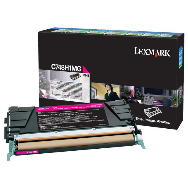 LEXMARK Toner C748H1MG magenta | Toner och bläck - Tonerkassetter - Toner Lexmark | Kontorsexperten