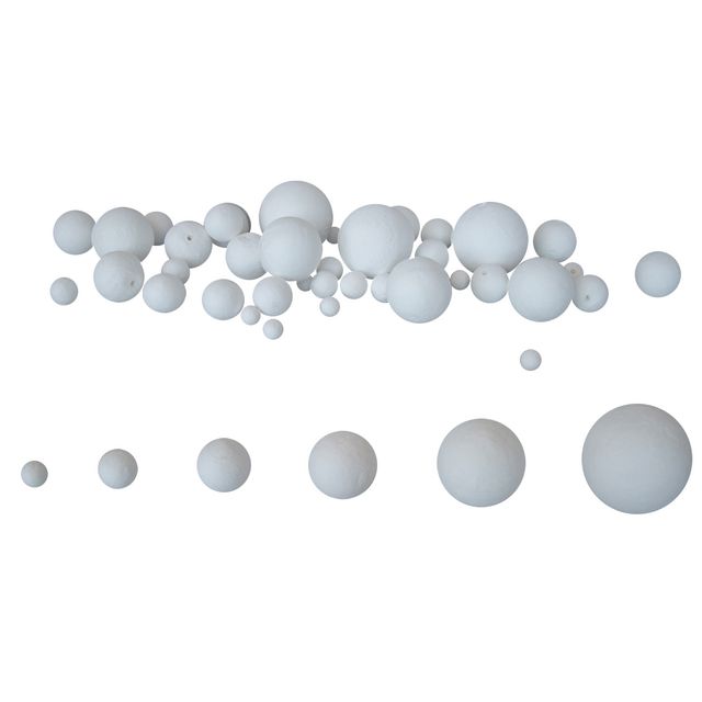 Papperskulor storpack vita 250/fp | Skola och förskola - Hobbymaterial - Papperskulor | Kontorsexperten