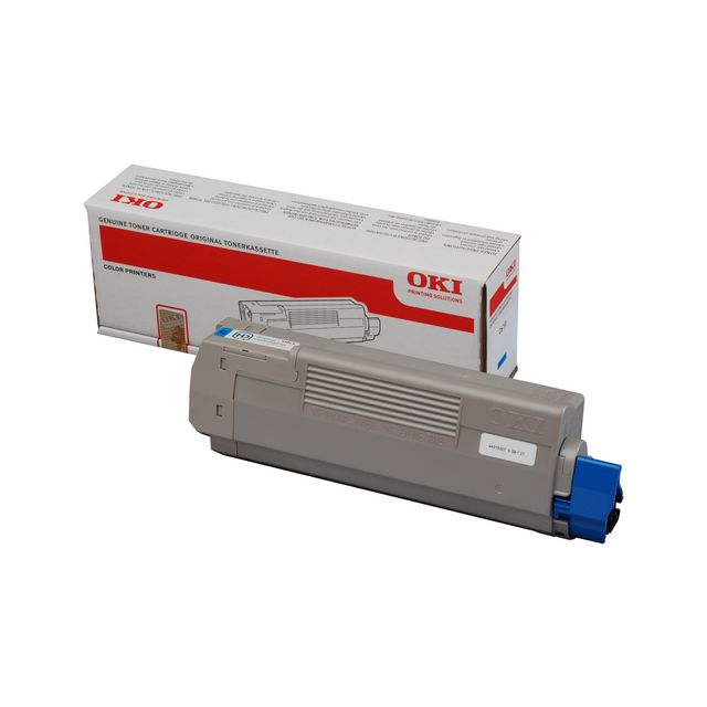 OKI Tonerkassett, cyan, 44315307 | Toner och bläck - Tonerkassetter - Toner OKI | Kontorsexperten