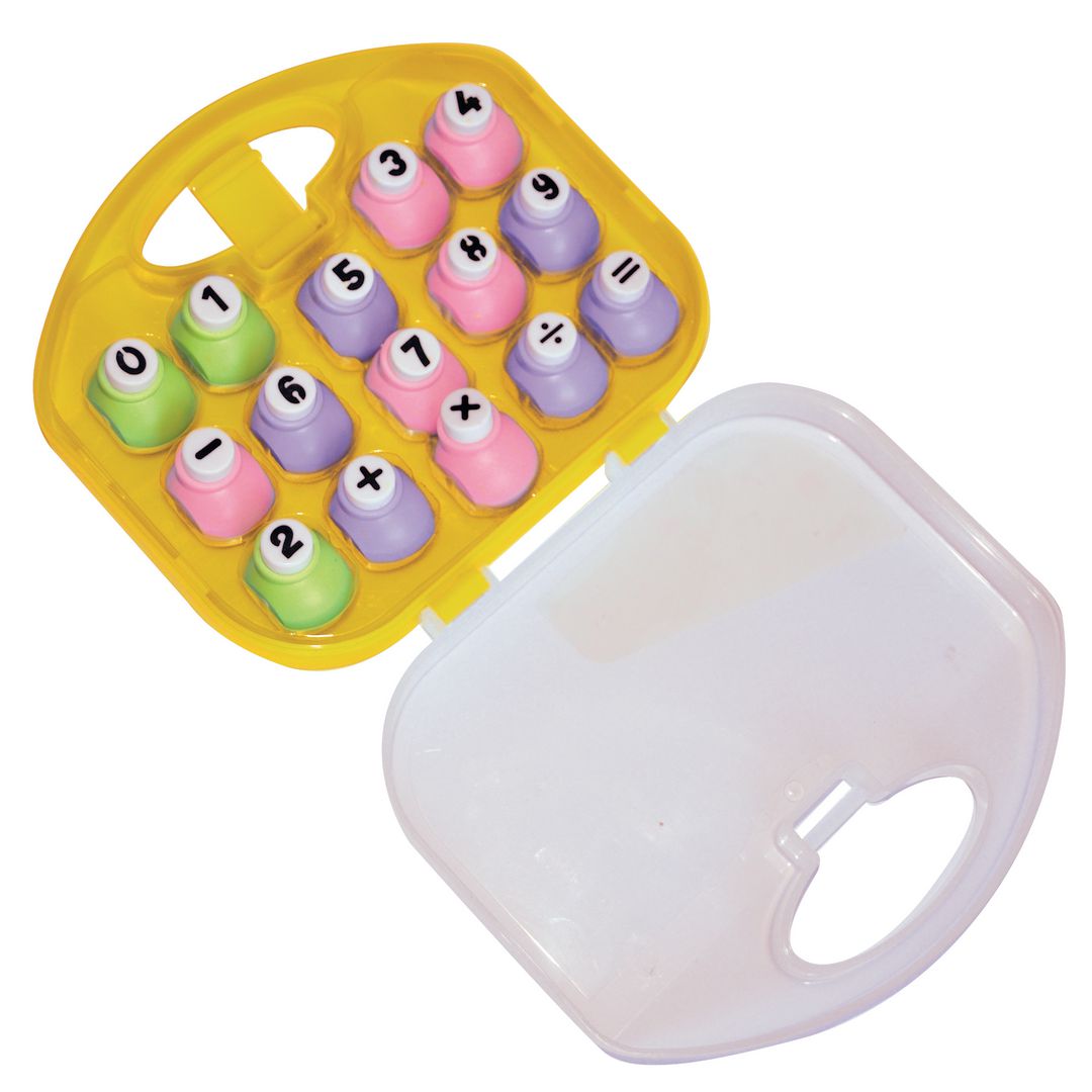 PLAYBOX Stans set 0 - 9 | Skola och förskola - Bild och form - Figurstansar och mönsterverktyg | Kontorsexperten