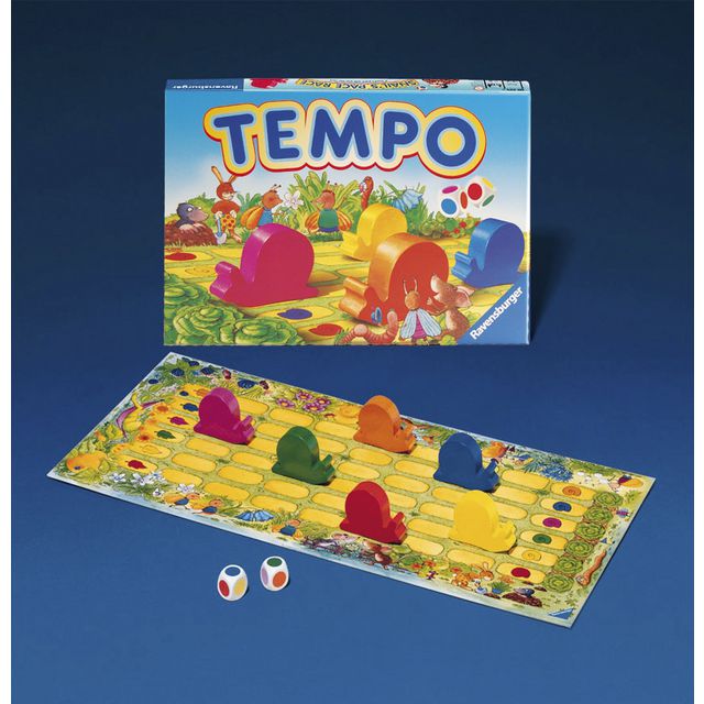 Tempo, brädspel, trä, 2 till 6 spelare | Skola och förskola - Lekmaterial - Spel - Från 3 - 4 år | Kontorsexperten