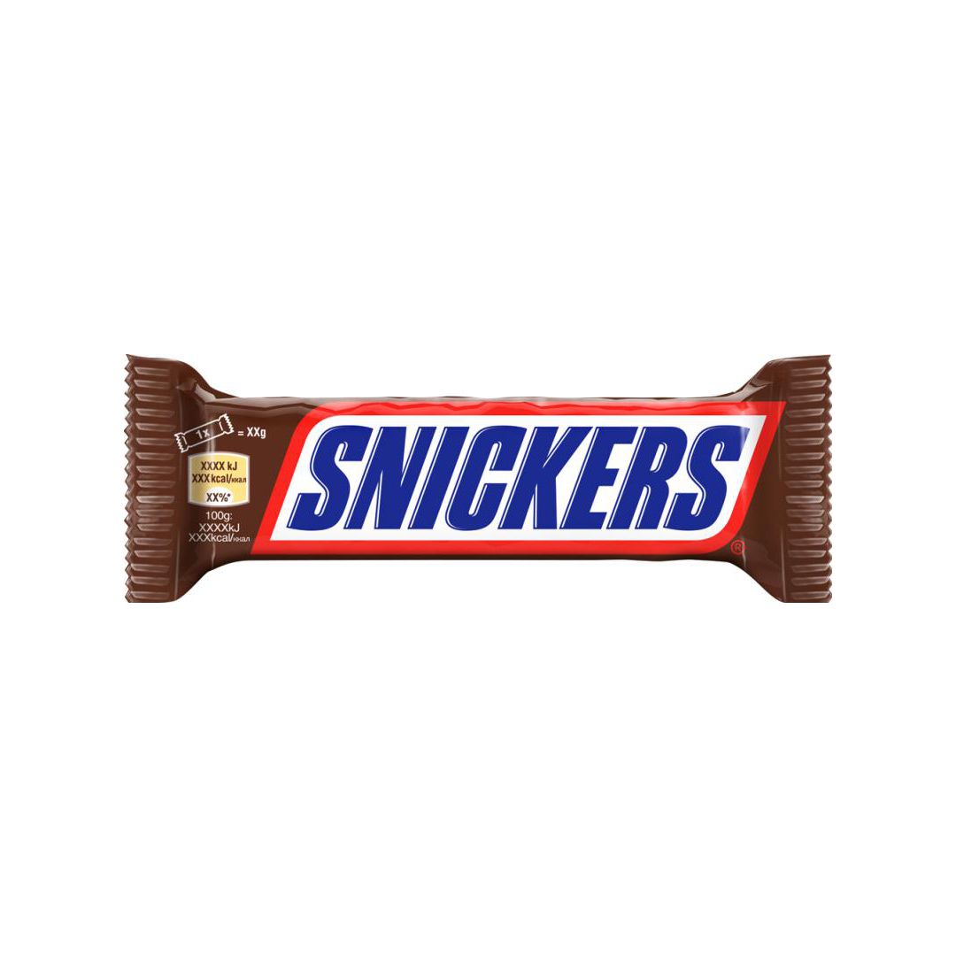 MARS Choklad Snickers 50g | Kök och servering - Ätbart - Godis och choklad | Kontorsexperten