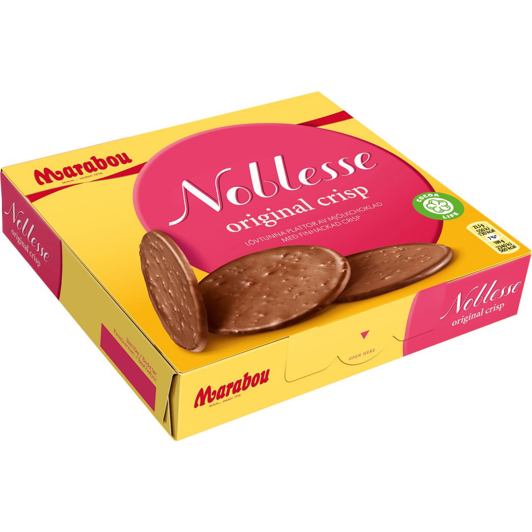 MARABOU Choklad Noblesse Original 150g | Kök och servering - Ätbart - Godis och choklad | Kontorsexperten