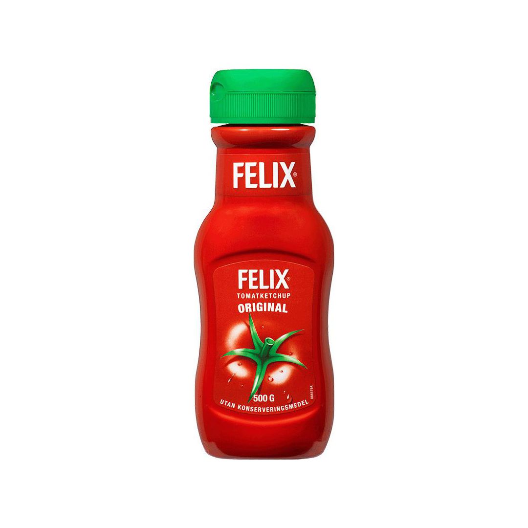FELIX Ketchup 500g | Kök och servering - Ätbart - Socker kryddor och salt | Kontorsexperten