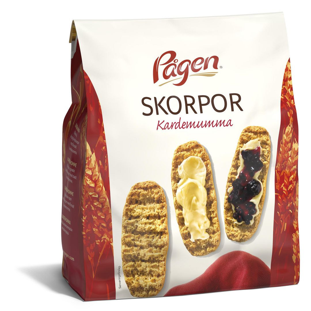 PÅGEN Skorpor Kardemumma 240g | Kök och servering - Ätbart - Kakor och bröd | Kontorsexperten