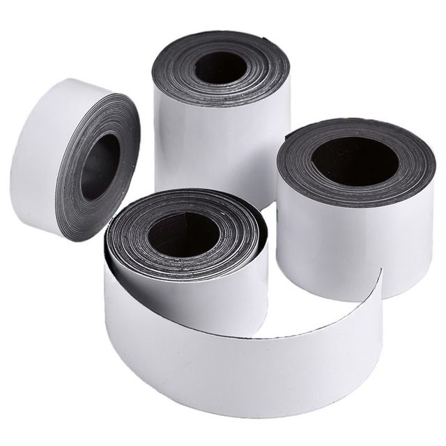 LEGAMASTER Självhäftande magnetisk tejp, 30 mm x 3 m, vit | Kontorsmöbler och inredning - Whiteboardtavlor och tillbehör - Magneter | Kontorsexperten