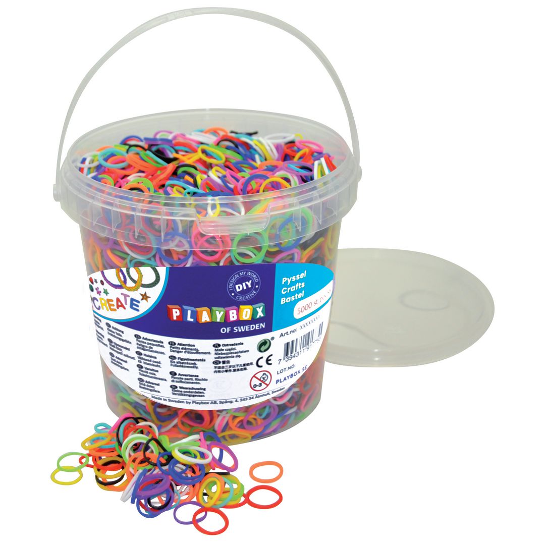 PLAYBOX Fancy loops 5000/FP 5000/fp | Skola och förskola - Hobbymaterial - Pyssel | Kontorsexperten