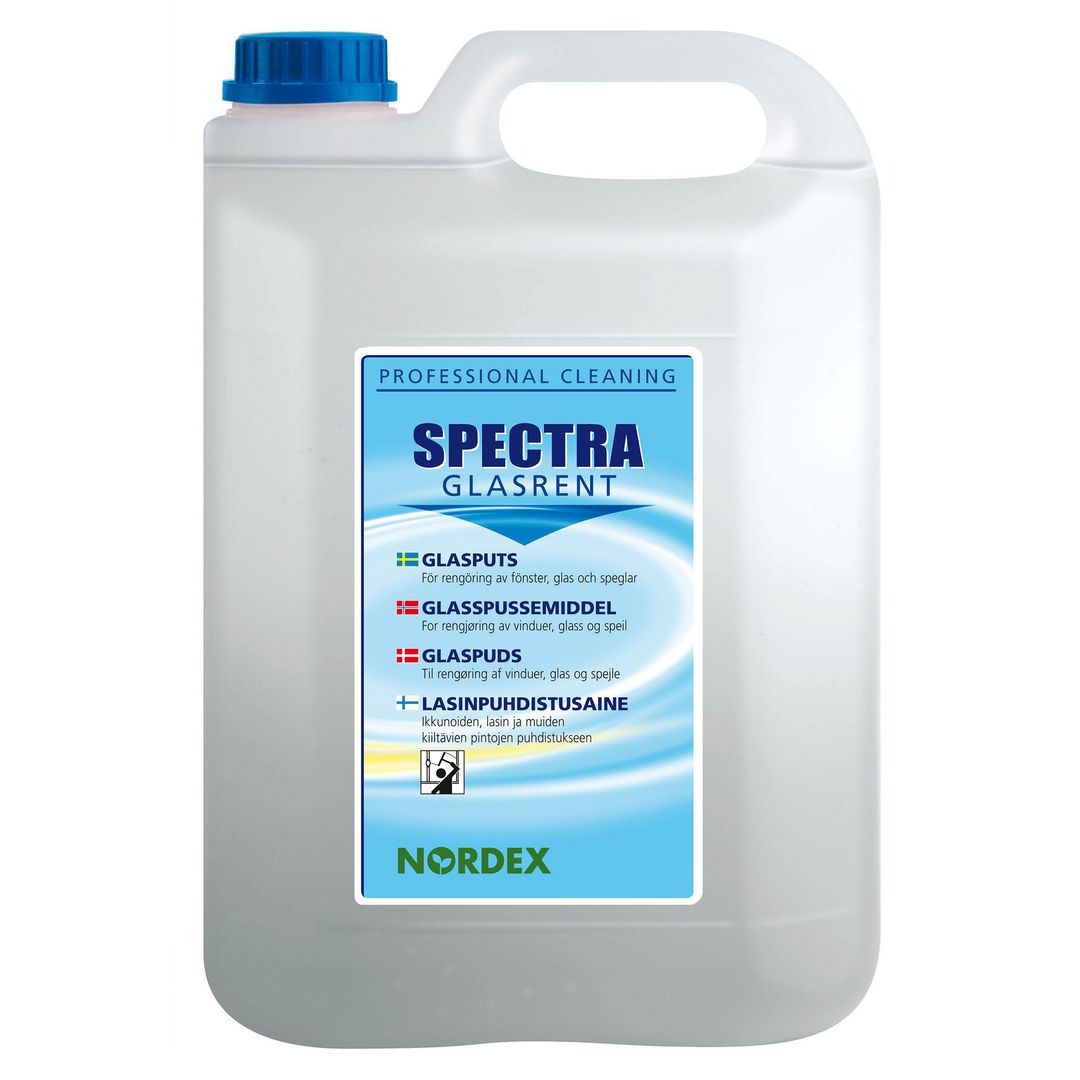 NORDEX Fönsterputs Spectra Glasrent 5l | Städ och hygien - Fönsterrengöring - Fönsterputsmedel | Kontorsexperten