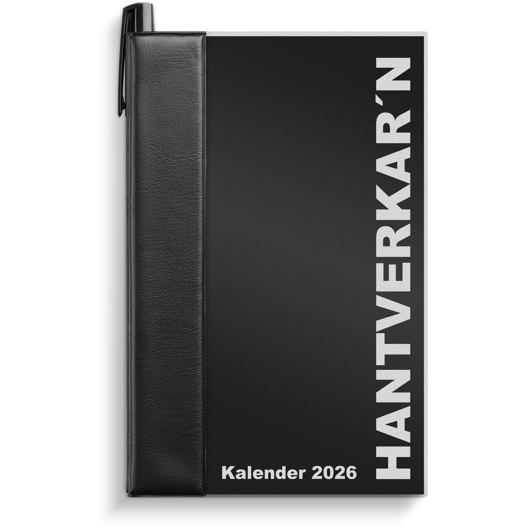 BURDE Kalender Hantverkar´n 2026 | Almanackor och kalendrar - Temakalendrar - Produktivitet | Kontorsexperten