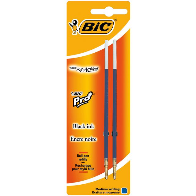 BIC Refill ReAction kula blå 2/fp | Kontorsmaterial - Pennor - Pennpatroner | Kontorsexperten