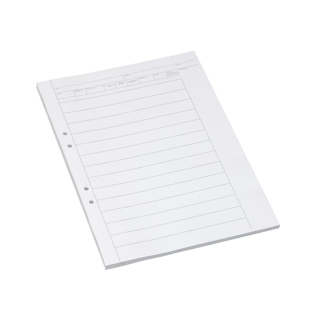 BANTEX Provskrivningsblad A3 linj 18mm 250/fp | Skola och förskola - Förbrukning skola häften - Provskrivningspapper | Kontorsexperten