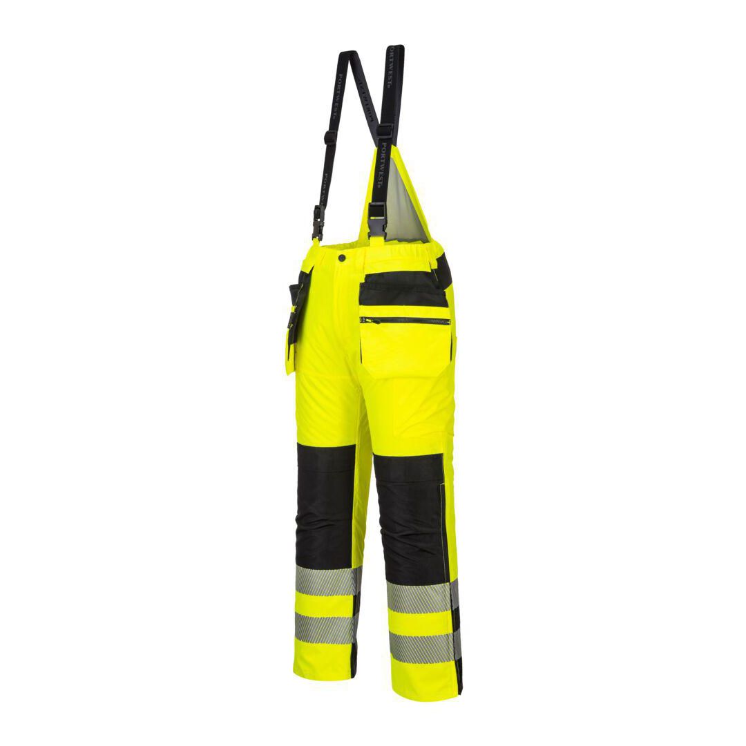 PORTWEST Vinterbyxa varsel PW351 kl2 gul 4XL | Arbetskläder - Arbetsbyxor och shorts - Varselbyxor | Kontorsexperten