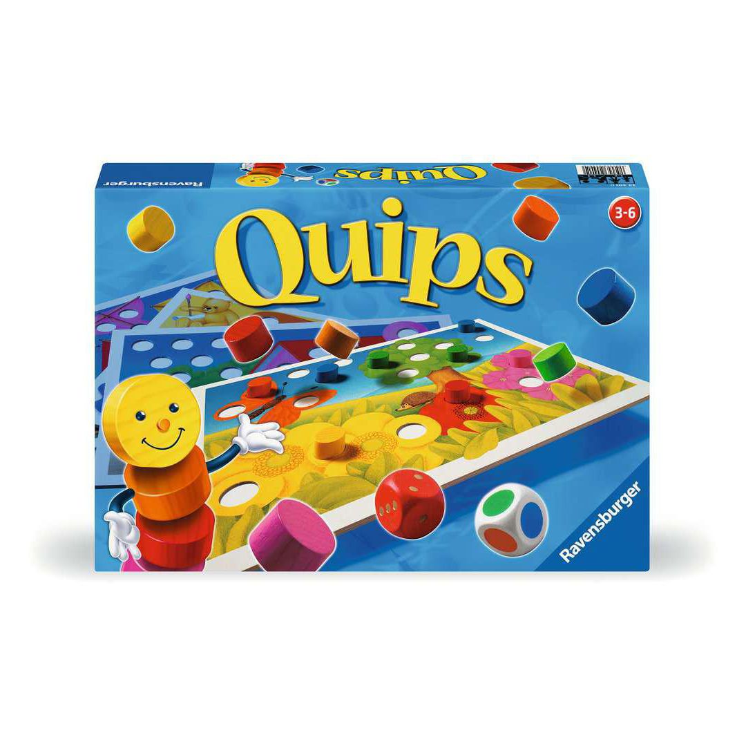 Spel Quips 2 till 4 spelare från 3 år | Skola och förskola - Lekmaterial - Spel - Från 3 - 4 år | Kontorsexperten