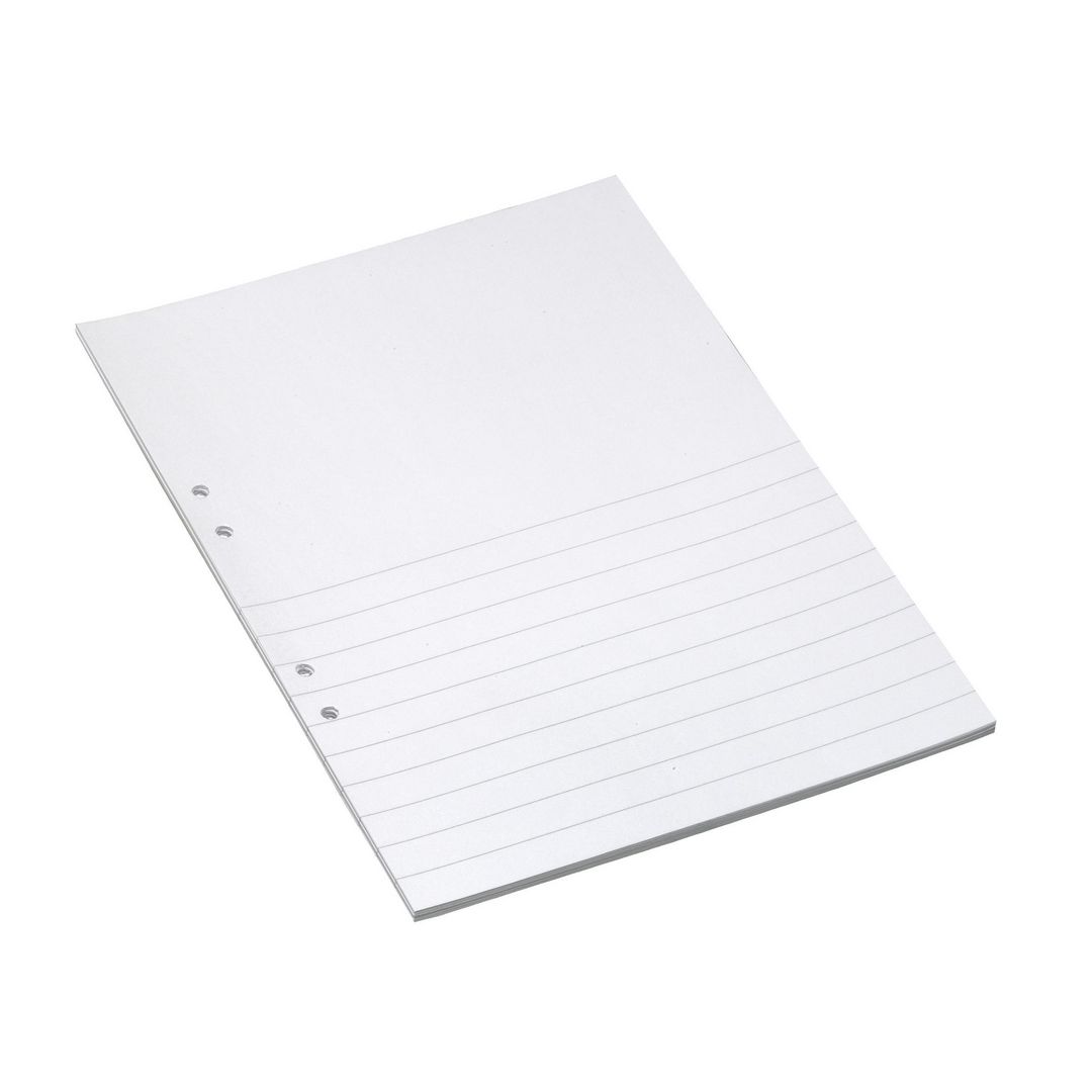 Bantex Lösblad A4 1/2 sida linj 14,5mm 500/fp | Skola och förskola - Förbrukning skola häften - Lösblad och arbetsblad | Kontorsexperten