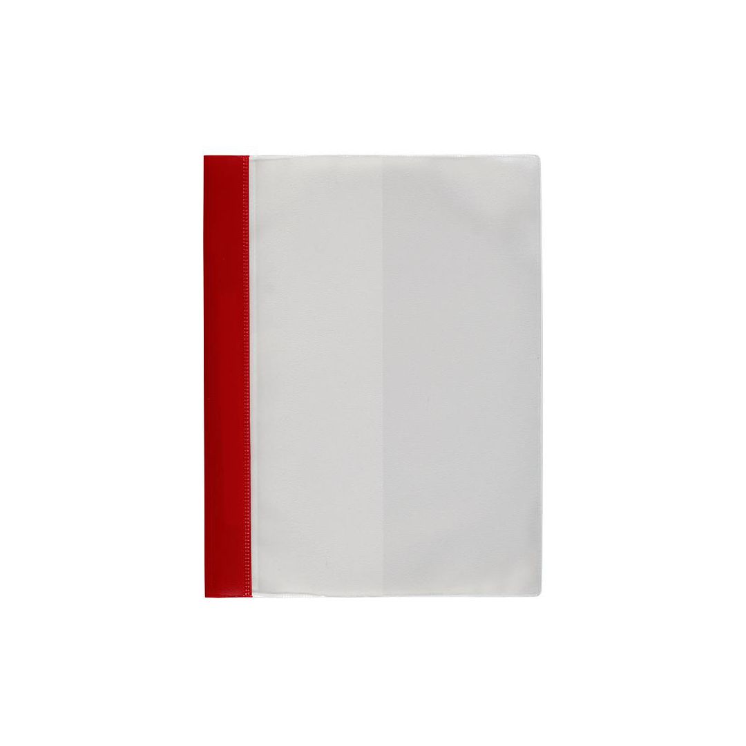 Offertmapp PP med ficka A4 röd | Kontorsmaterial - Mappar och plastfickor - Offertmappar | Kontorsexperten