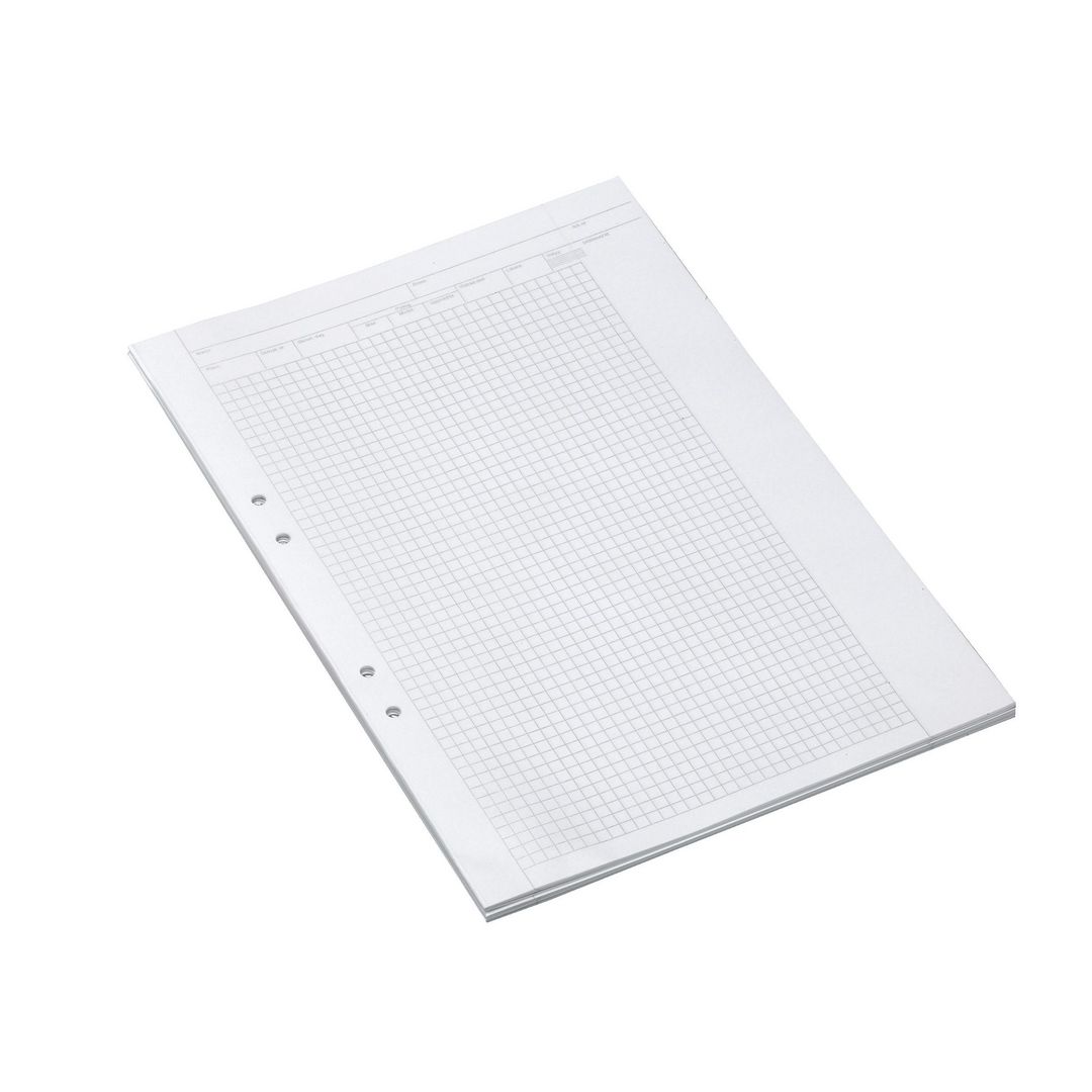 BANTEX Provskrivningsblad A3 rutat 5x5mm 250/fp | Skola och förskola - Förbrukning skola häften - Provskrivningspapper | Kontorsexperten