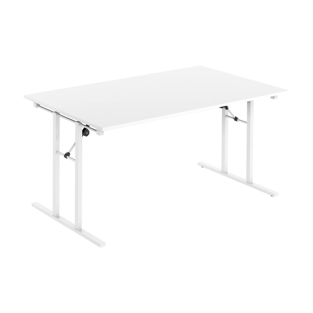 deNord Design Fällbord 1600x800x730x25 vit/vit | Kontorsmöbler och inredning - Bord och hurtsar - Fällbord | Kontorsexperten