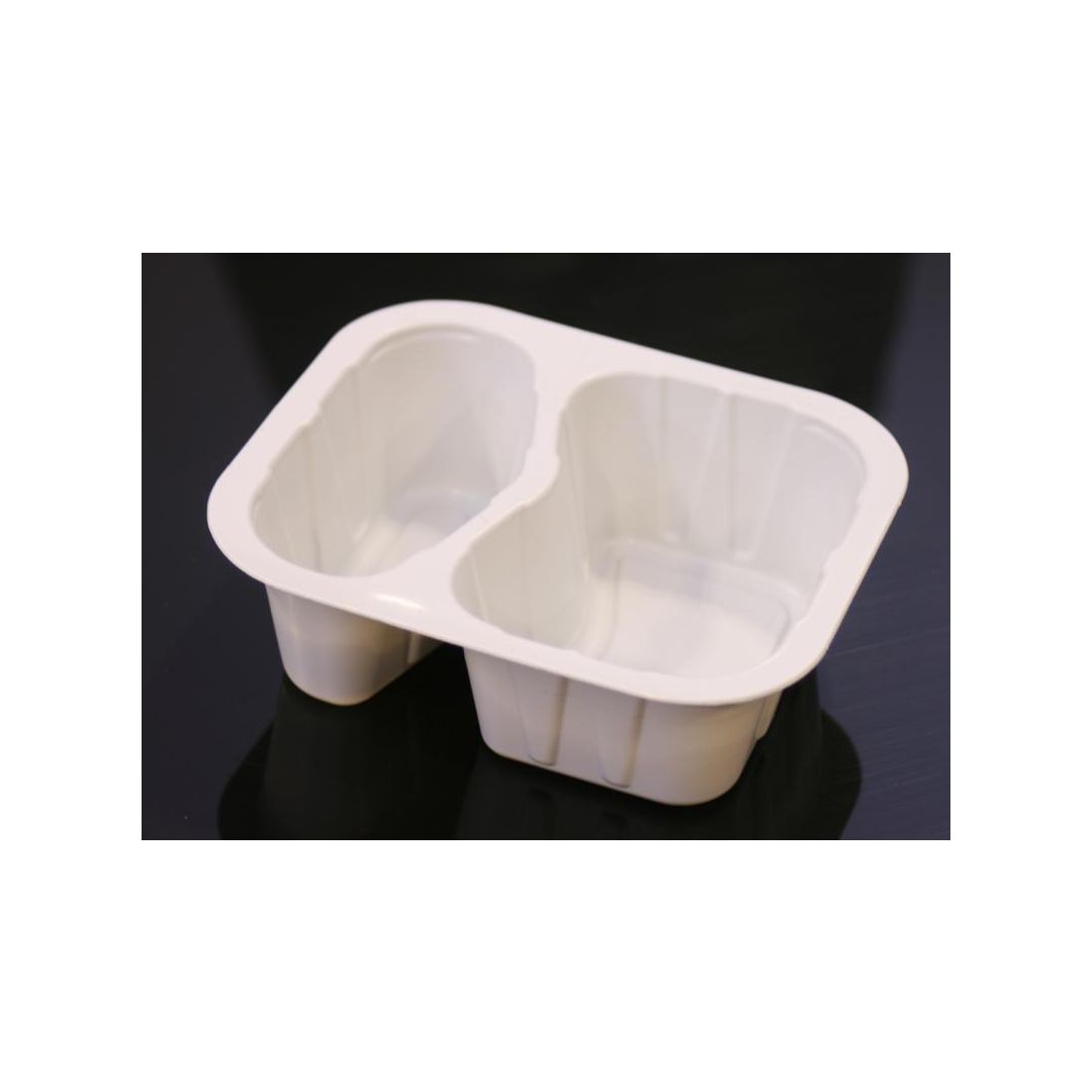 Form 1/8GN Dessert 250+120ml vit 750/fp | Kök och servering - Matförvaring - Plastformar och skålar | Kontorsexperten