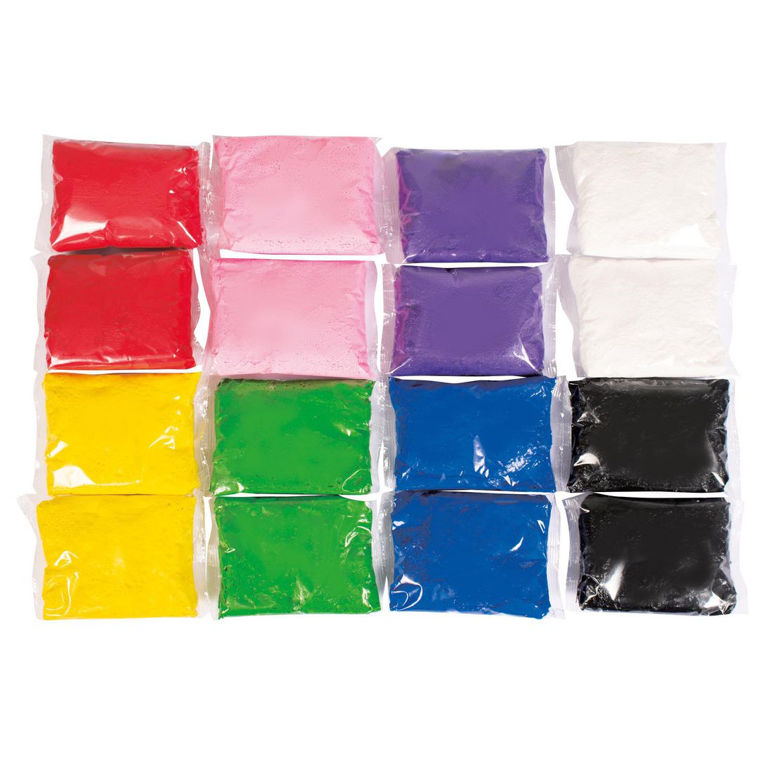 PLAYBOX Lättlera 8 färger 16/fp | Skola och förskola - Bild och form - Lera och sand | Kontorsexperten