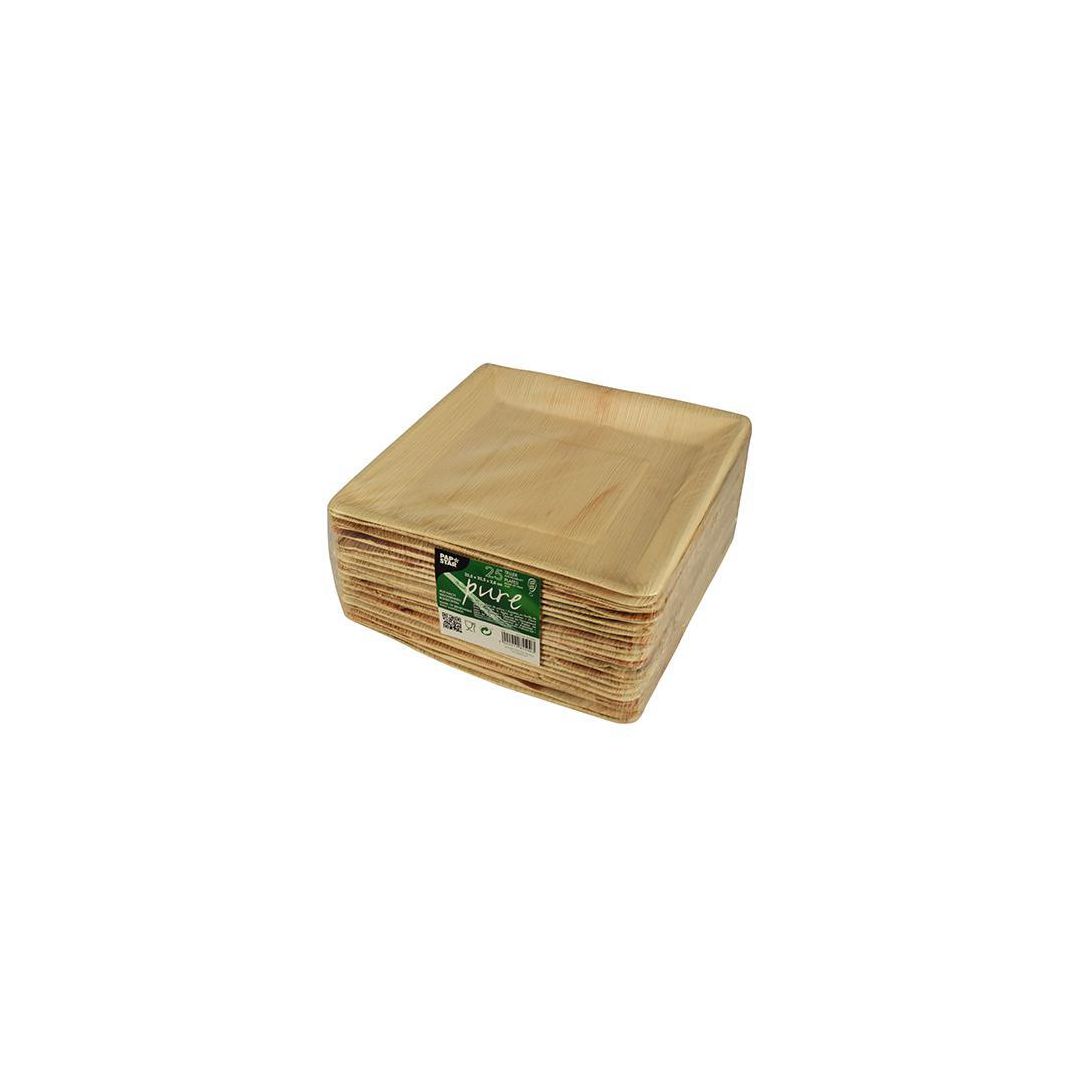 PAPSTAR Tallrik Palmblad 25 cm 25/fp | Kök och servering - Engångsartiklar - Tallrikar - Papper | Kontorsexperten