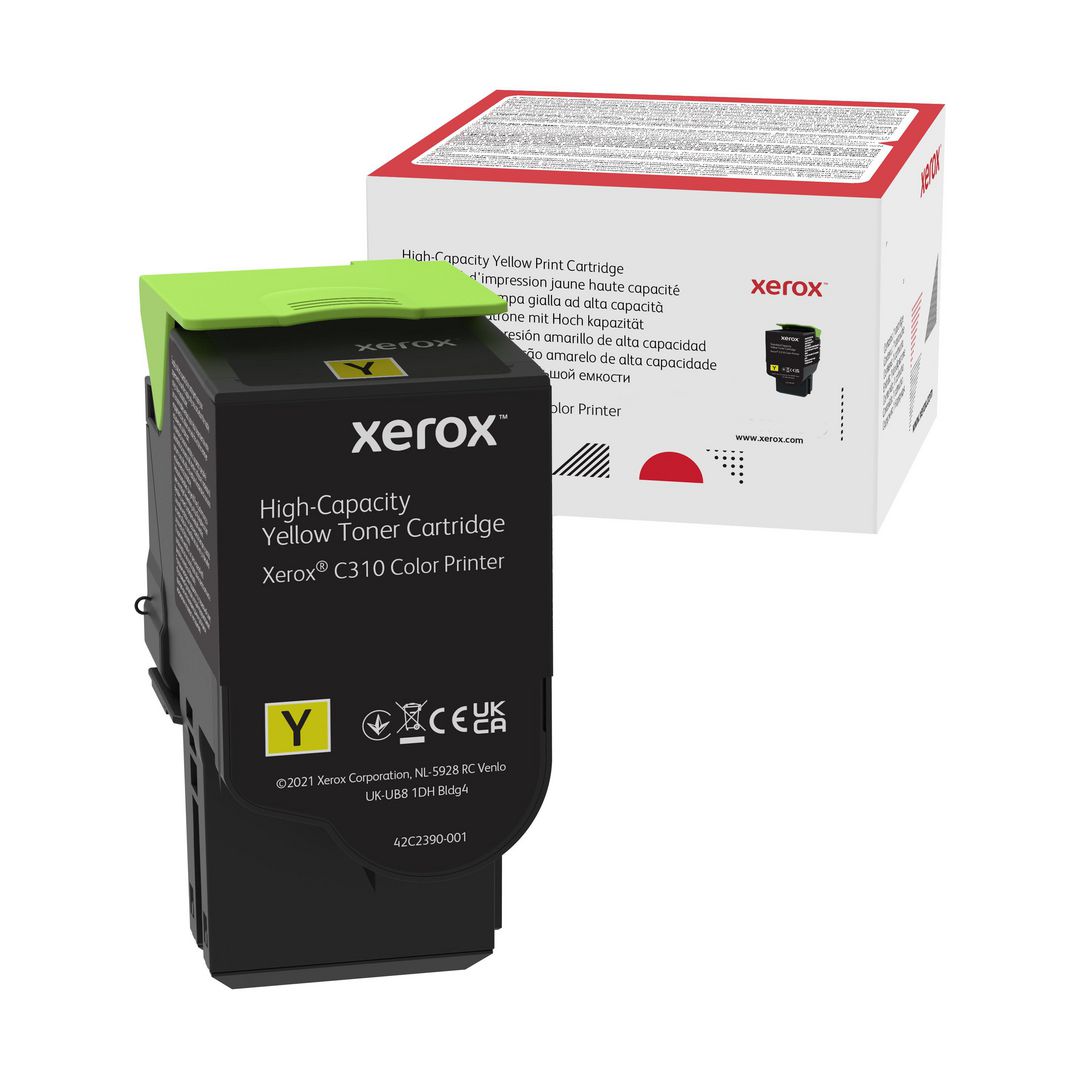 Xerox Toner 006R04367 5,5K gul | Toner och bläck - Tonerkassetter - Toner Xerox | Kontorsexperten
