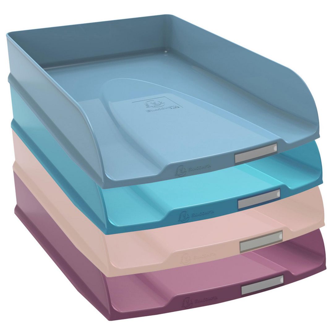 EXACOMPTA Brevkorg Skandi A4 4/FP 4/fp | Kontorsmaterial - Till skrivbordet - Brevkorgar | Kontorsexperten