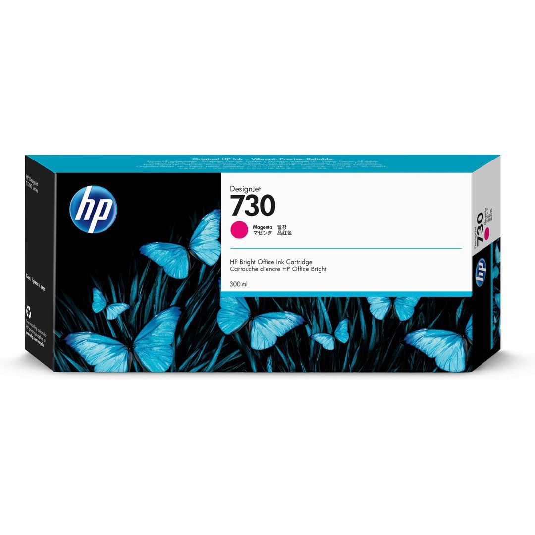 HP Bläckpatron P2V69A 730 Magenta | Toner och bläck - Bläckpatroner - Bläckpatroner HP | Kontorsexperten