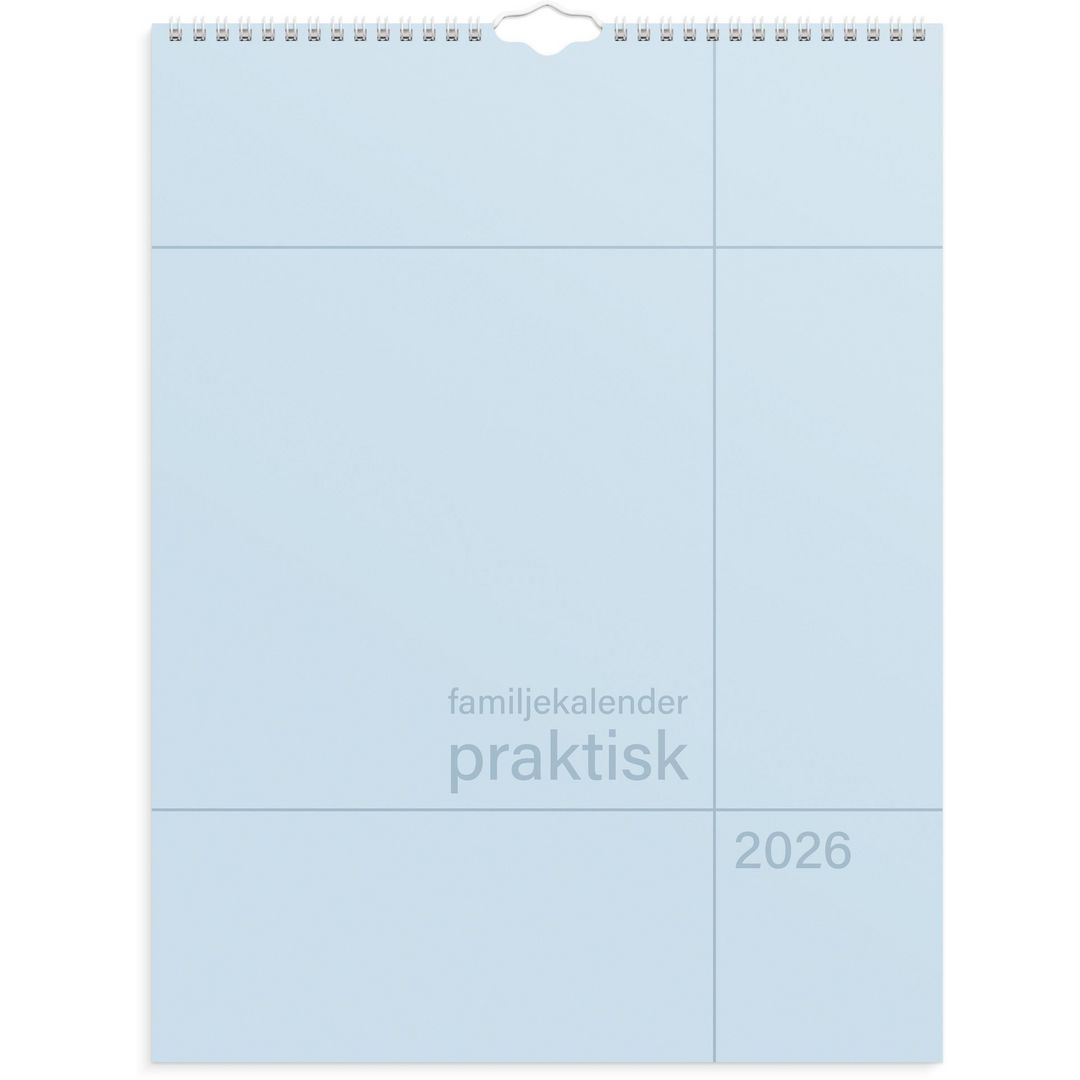 Burde Familjekalendern Praktisk 2026 | Almanackor och kalendrar - Väggkalendrar - Familjekalendrar | Kontorsexperten