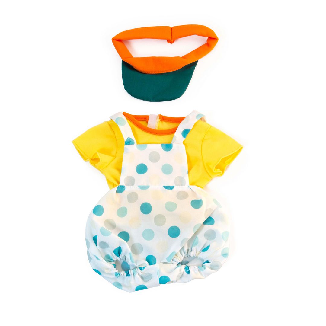 MINILAND Dockkläder shorts T-shirt 38cm 3delar | Skola och förskola - Lekmaterial - Dockvagnar och docktillbehör | Kontorsexperten