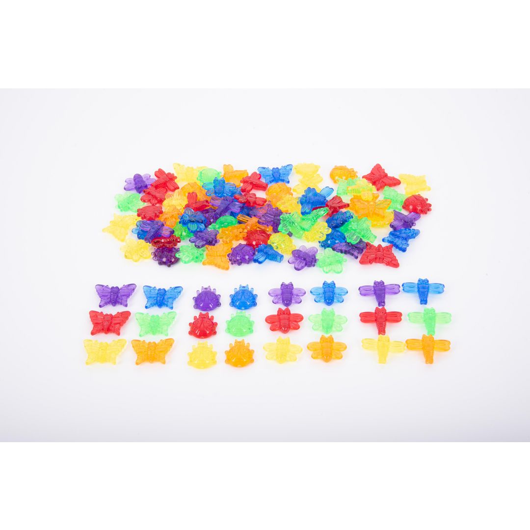 Transparent räkna sortera insekter 96/fp | Skola och förskola - Klassrummet / Lära - Matematik | Kontorsexperten