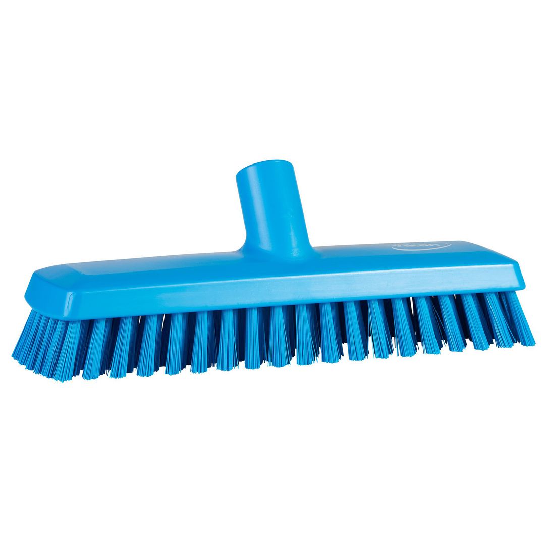 VIKAN Borste m/vattengenomlöp 27cm blå | Städ och hygien - Borstar och levanger - Levanger och skurborstar | Kontorsexperten